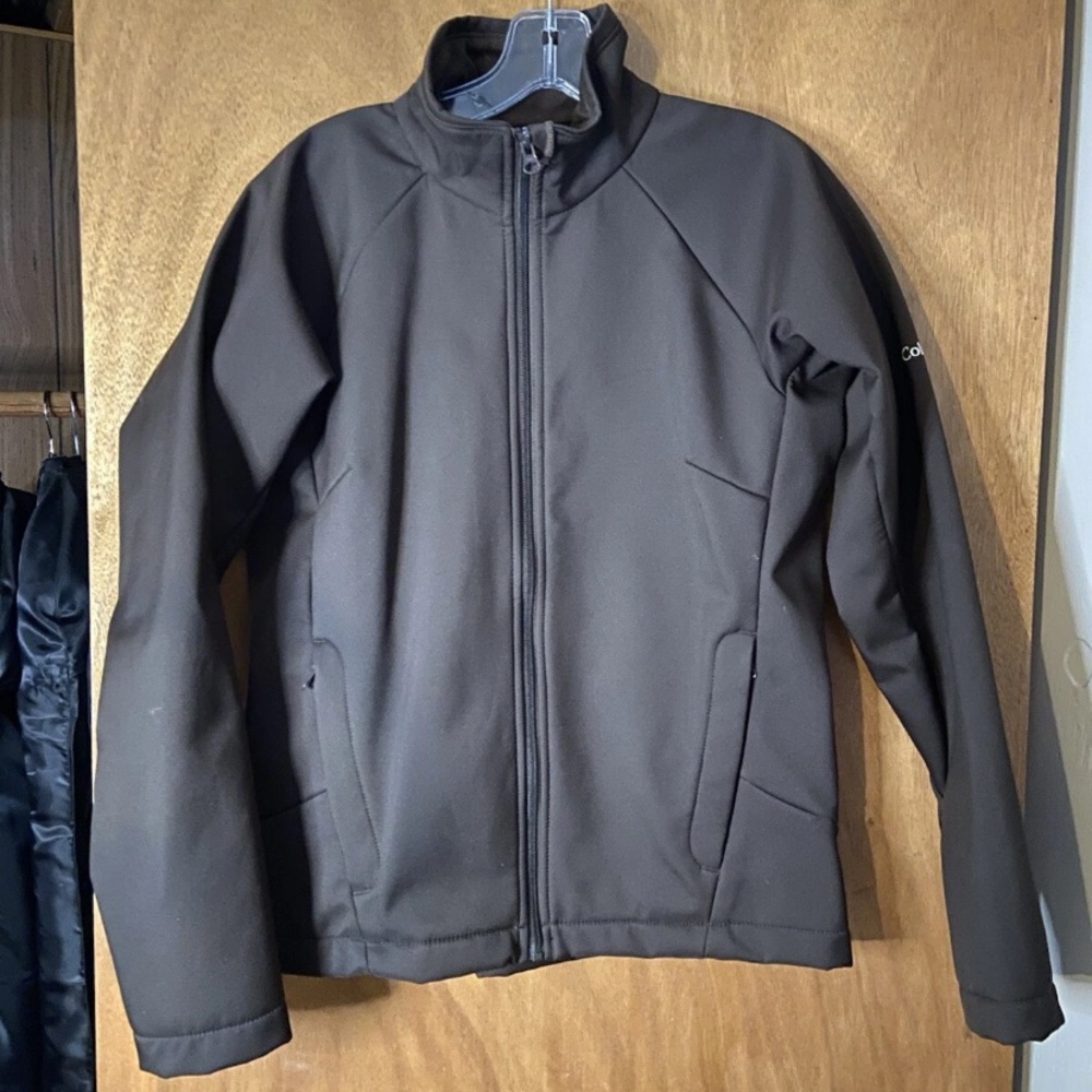 COLUMBIA Women’s Black Fleece Lined Zip Up Jacket Medium